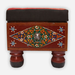 AKBARI SINGLE DRAWER STOOL