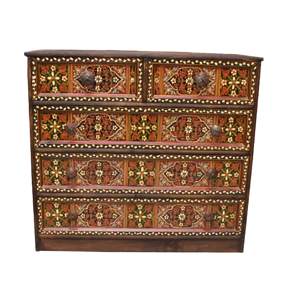 AKBARI 5 DRAWER CHESTER