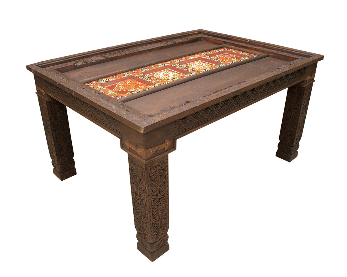 PILLER DINNING TABLE 6 PERSON